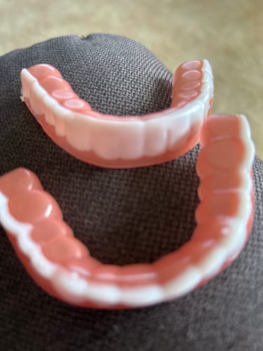 Customer photo review of 🦷  Fit Full Functional DenturesMake you more confident-Made in the USA & FDA-Certified