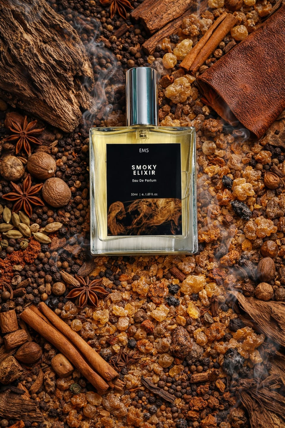 Customer photo review of Smoky Elixir | Eau De Parfum