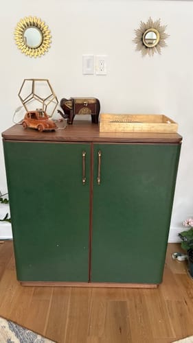 Customer photo review of Vrunt Bar Cabinet