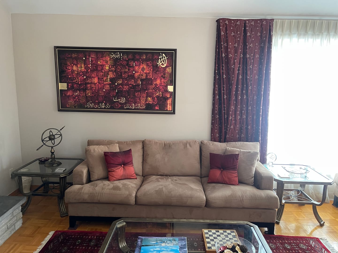 Customer photo review of Red 99 Names of Allah