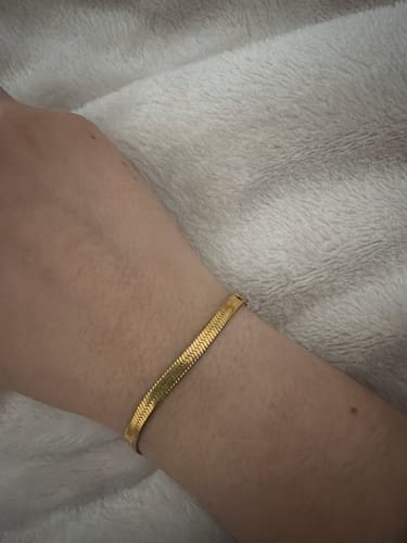 Customer photo review of Pulsera Snake Skin