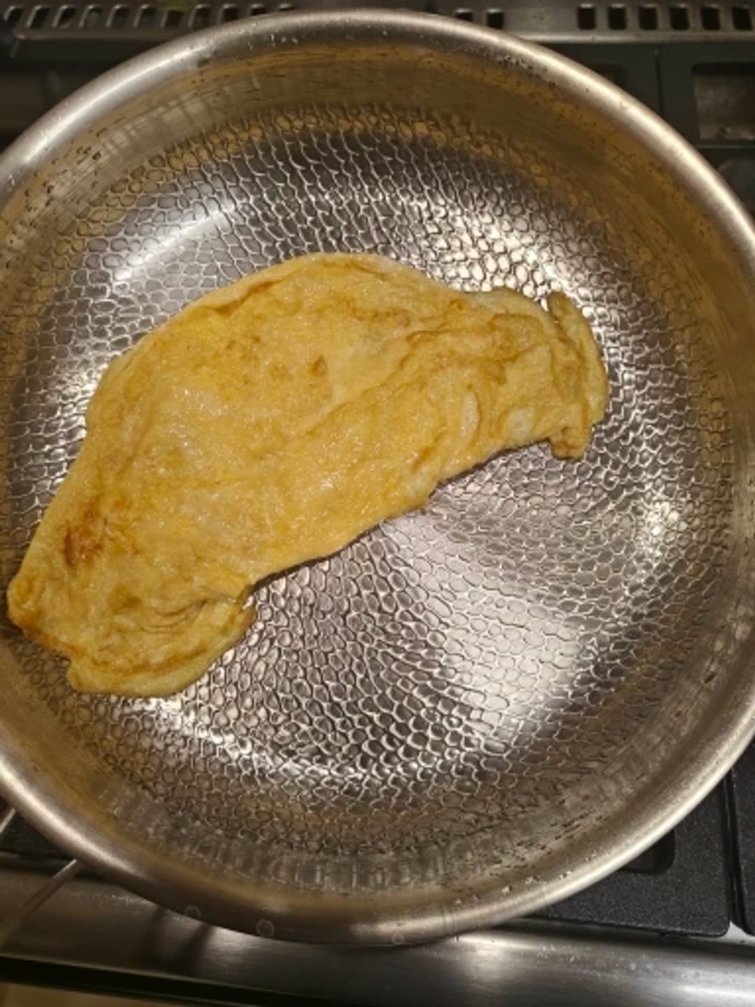 Customer photo review of Gehämmerte Titanpfanne