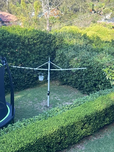 Customer photo review of Hills Hoist Rotary 6 Line Clothesline