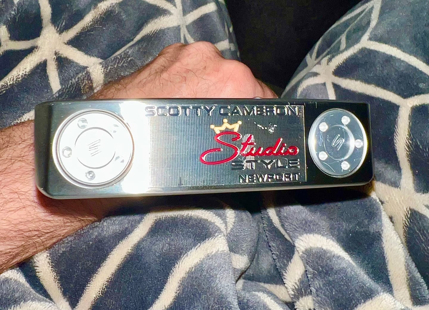 Customer photo review of Scotty Cameron Compatible Putter Weight Black 5 Pin Wrench