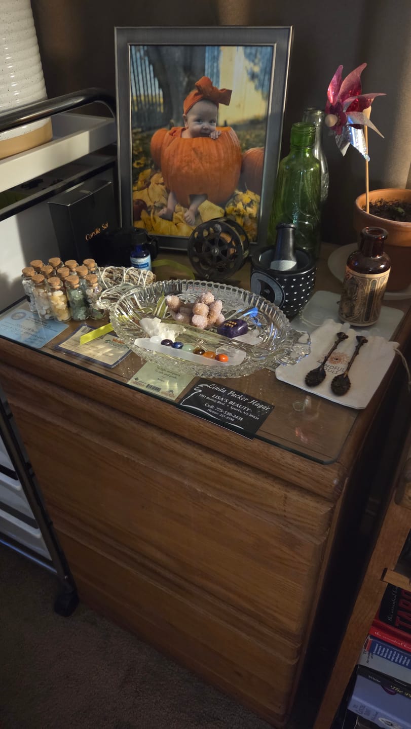Customer photo review of Witchcraft Starter Kit + FREE Tarot Card Deck