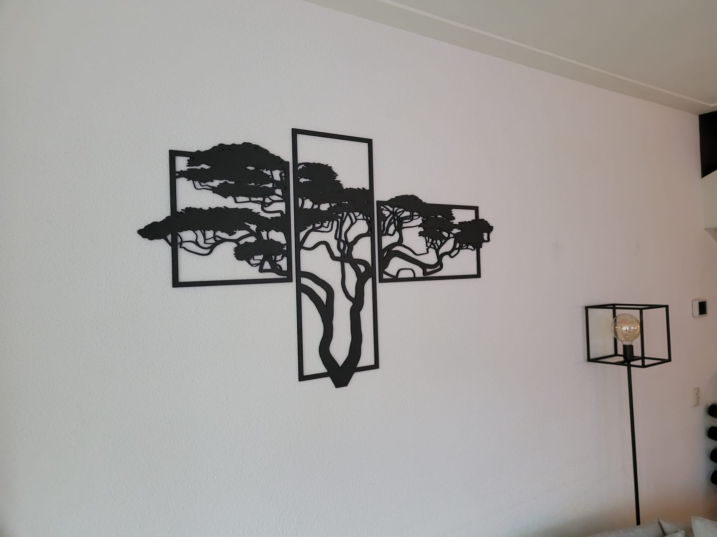Customer photo review of Wanddecoratie | Acaciaboom 3-luik