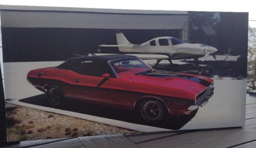 Customer photo review of Create Your Own Canvas Set - Wide Landscape