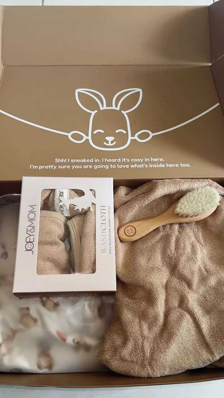 Customer photo review of Hooded Towel (Bamboo-Cotton)