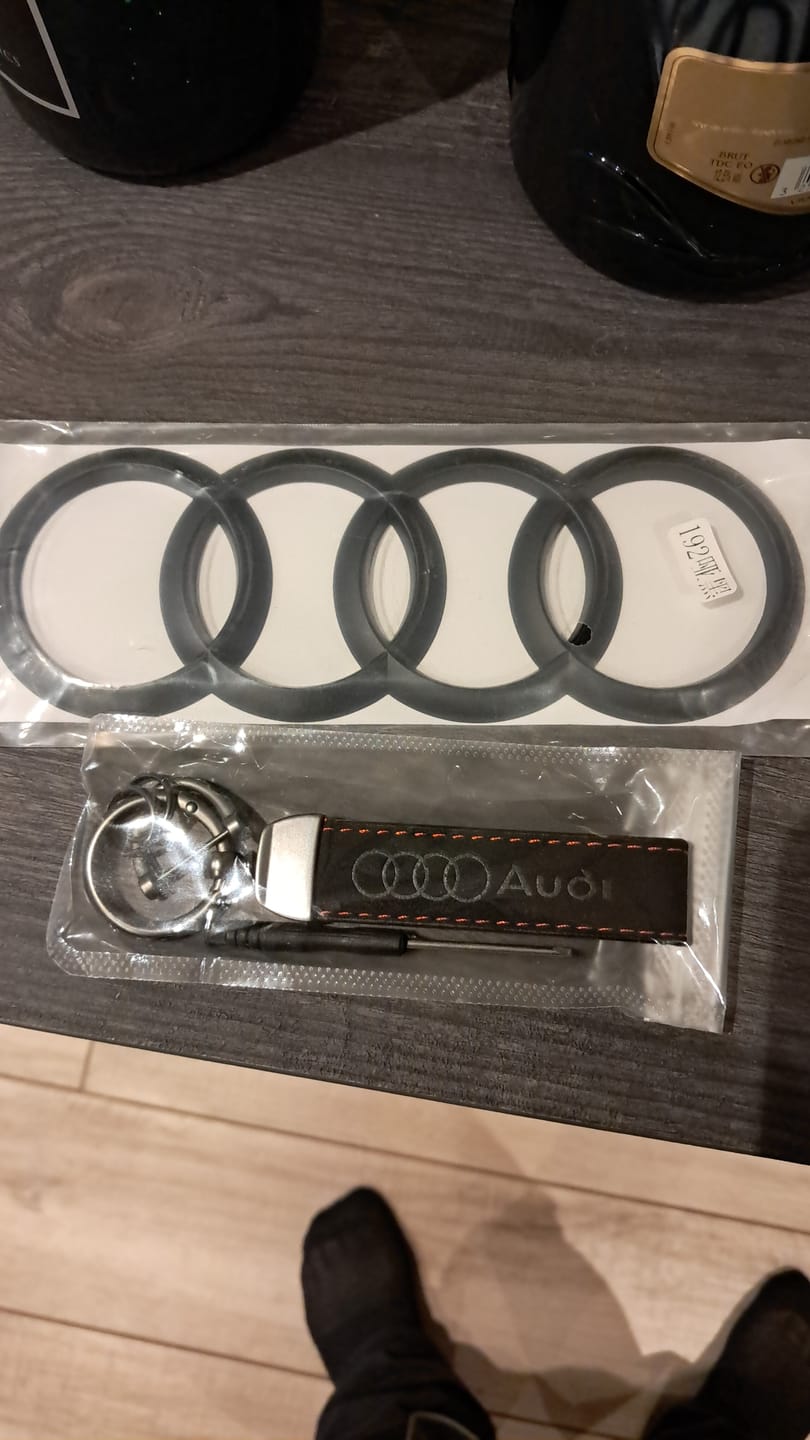 Customer photo review of Porte Clé Audi S-line / RS / A3 / S3 / RS3
