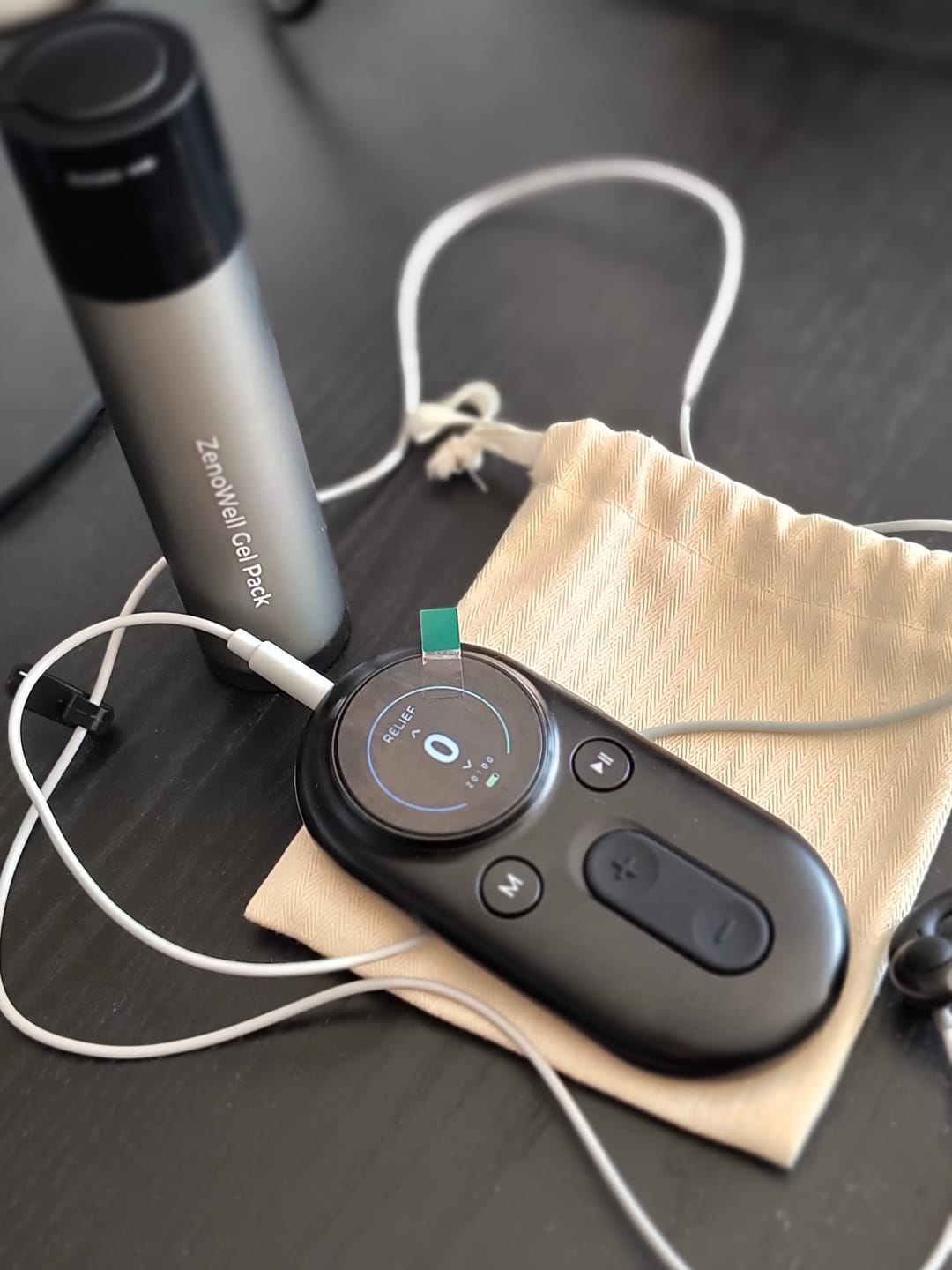 Customer photo review of ZenoWell Luna – Advanced Vagus Nerve Regulation to Light Up Natural Healing