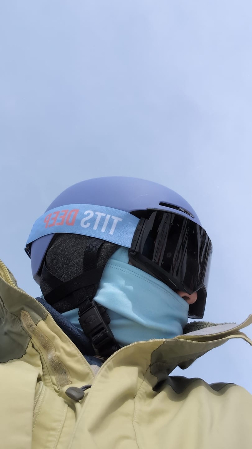 Customer photo review of The Valorie Snow Goggle - Photochromic Black Lens