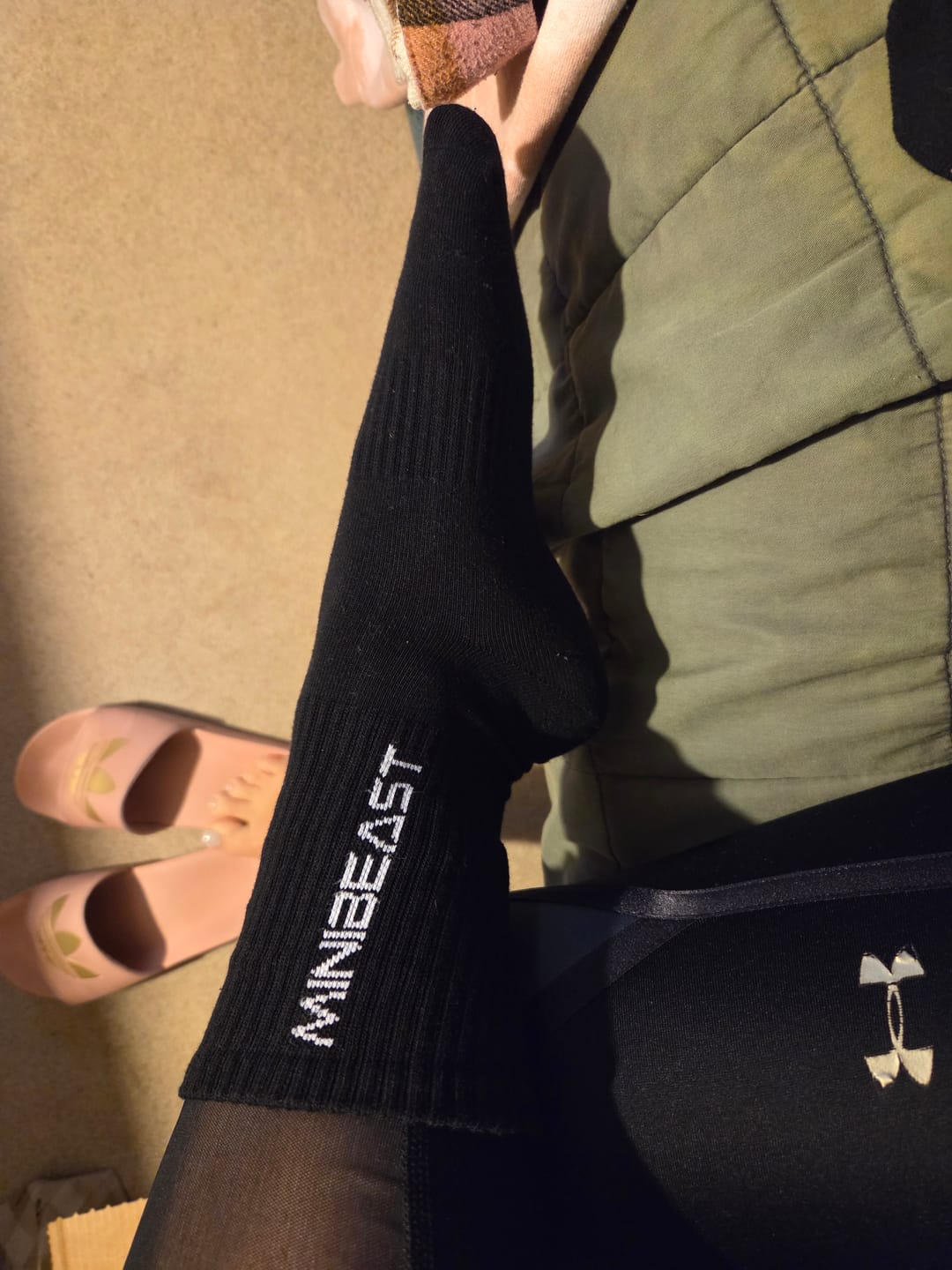 Customer photo review of Minibeast Crew Socks (3 Pack)
