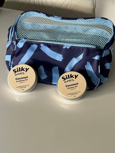 Customer photo review of Coconut Oil Conditioner Bar