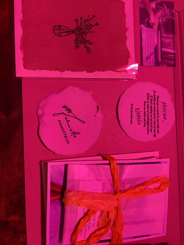 Customer photo review of Monthly Artisan Card Subscription