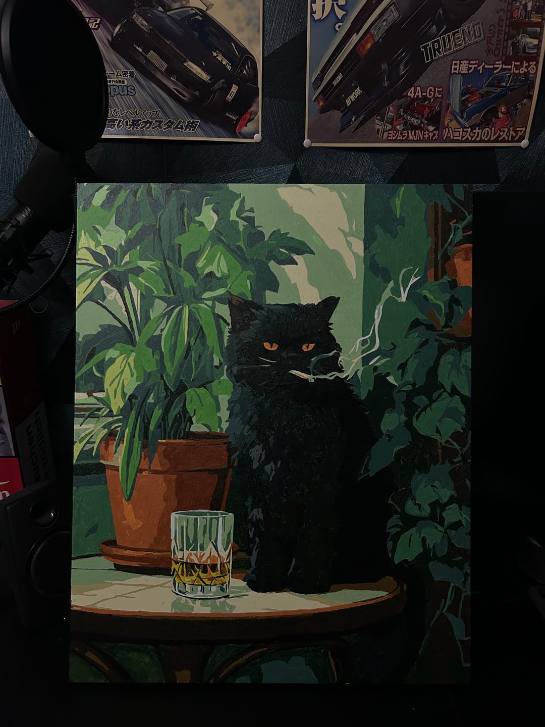 Customer photo review of Malen nach Zahlen - Grumpy Cat