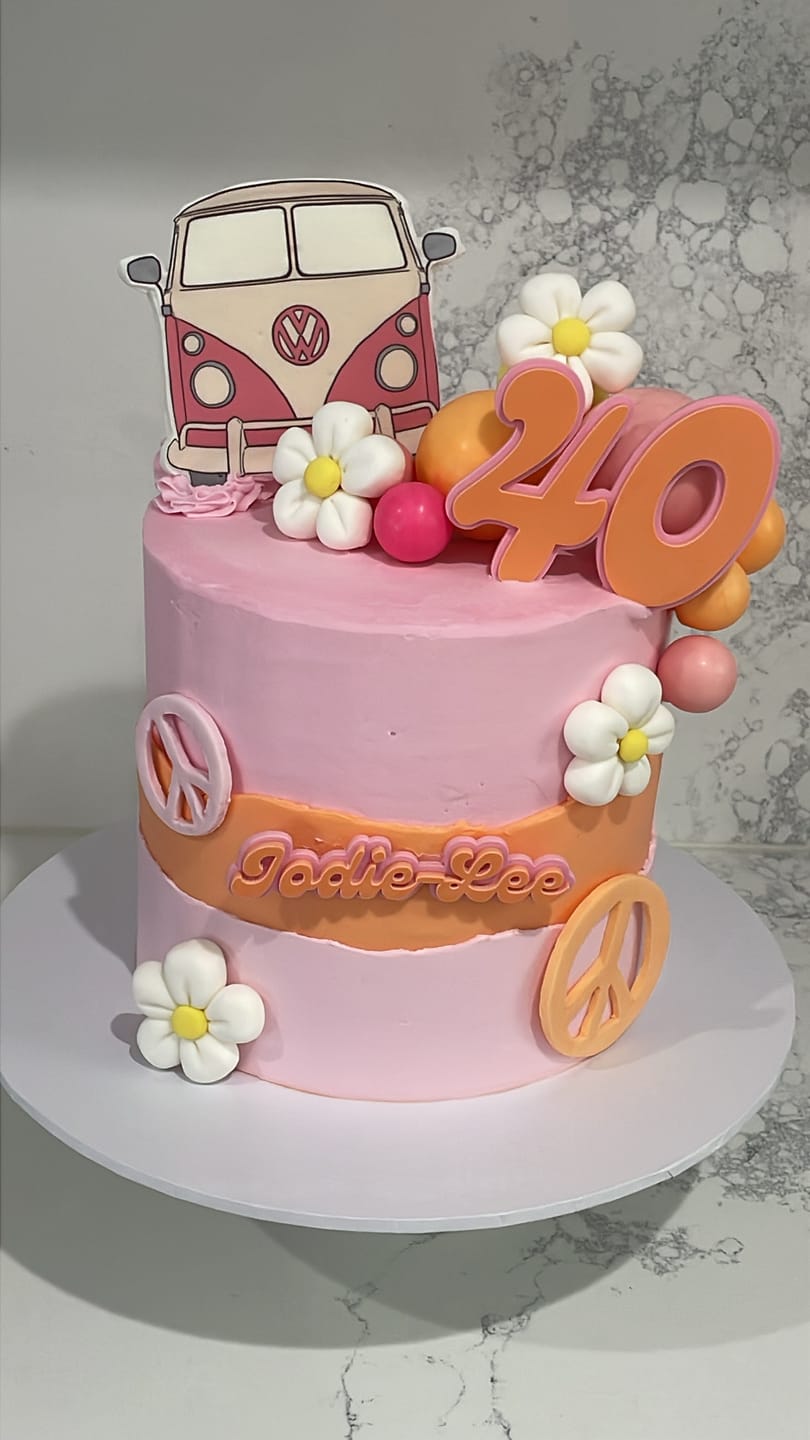 Customer photo review of A5 Rectangle Custom Edible Icing Image
