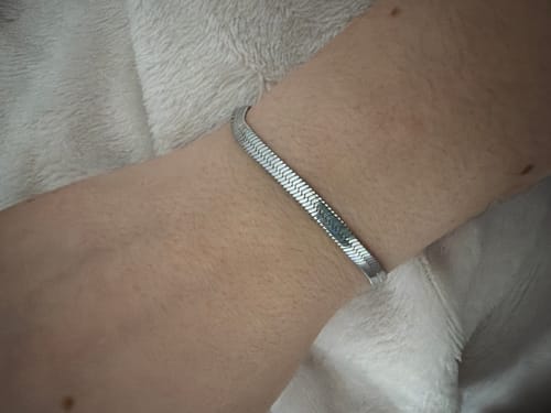 Customer photo review of Pulsera Snake Skin