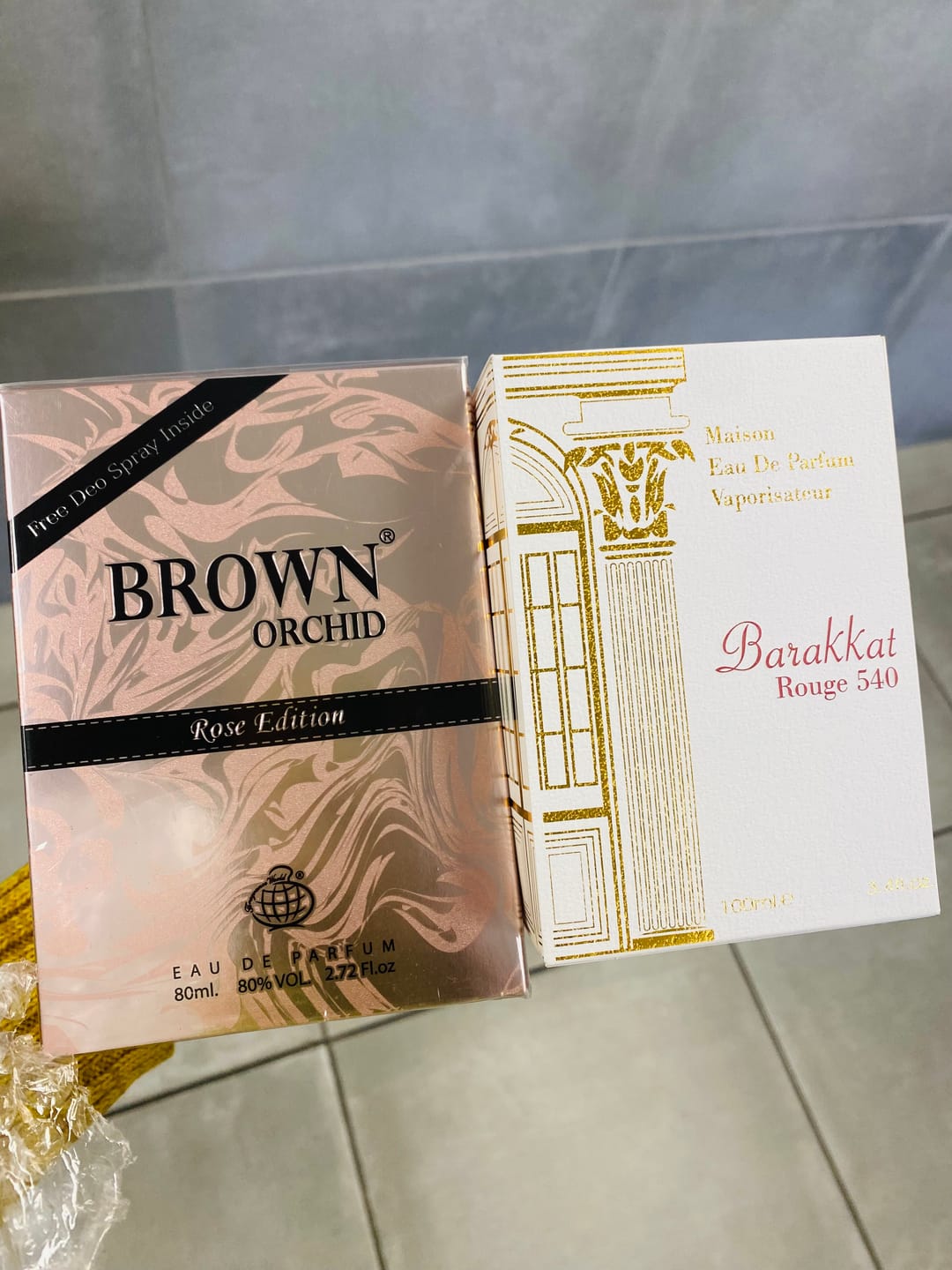 Customer photo review of Brown Orchid Rose Edition EDP 80ml