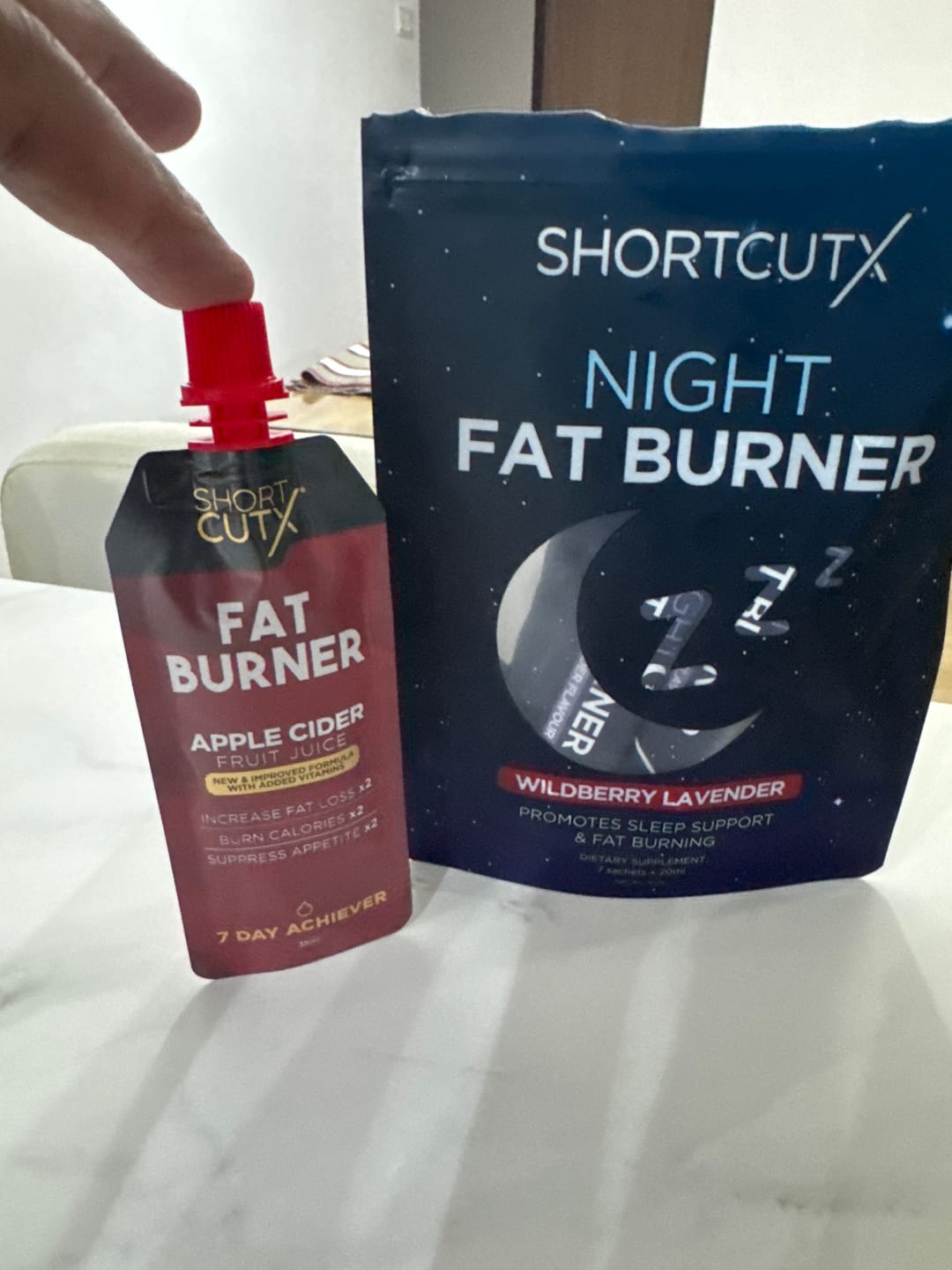 Customer photo review of Apple Cider Fat Burner Fruit Juice