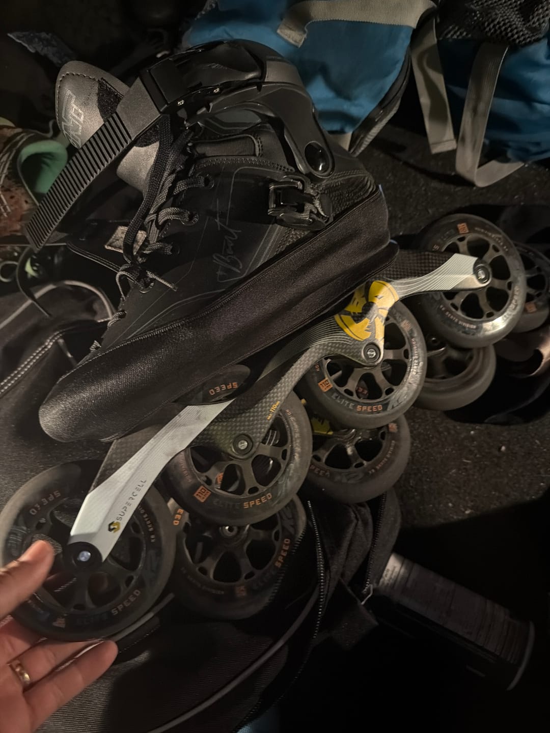 Customer photo review of Supercell Carbon Inline Racing Frame