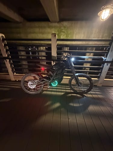 Customer photo review of 79Bike Falcon Pro, 72V Electric Dirt Bike