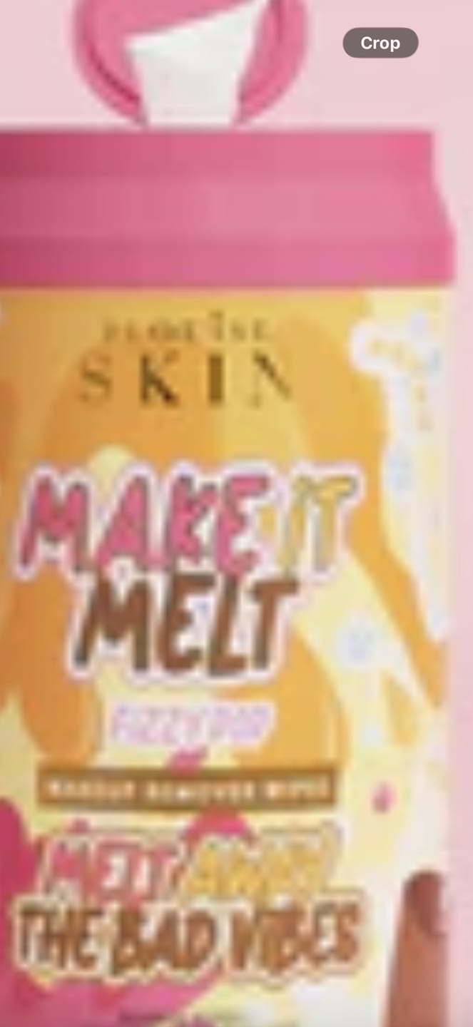 Customer photo review of P.Louise Make It Melt Makeup Remover Wipes