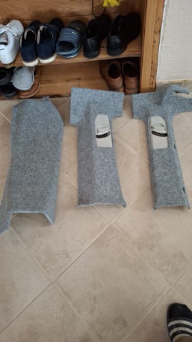 Customer photo review of Carpet Filz selbstklebend für Camper
