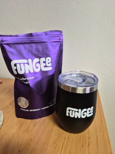 Customer photo review of Houbová káva Fungee