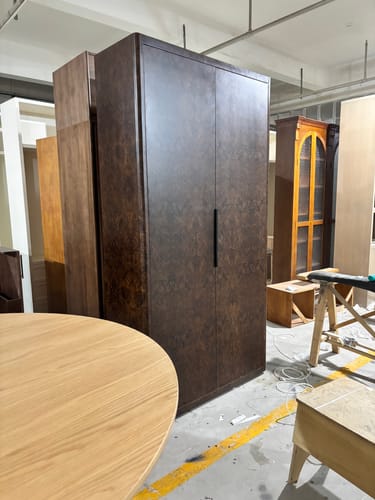 Customer photo review of Roryland Burl Cabinet