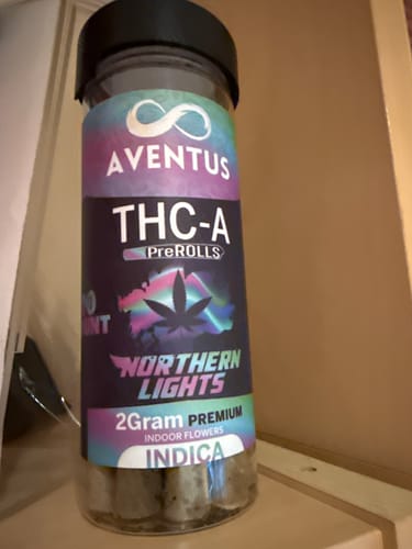 Customer photo review of THC-A pre-rolls Jar of 10 x 2G Northern Lights INDICA