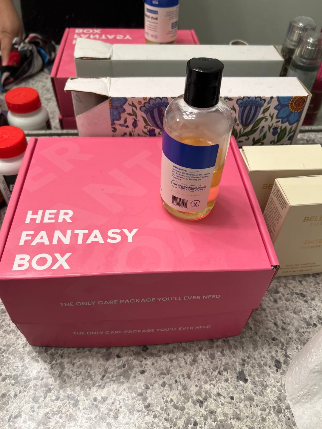 Customer photo review of Body Wash Gift Set