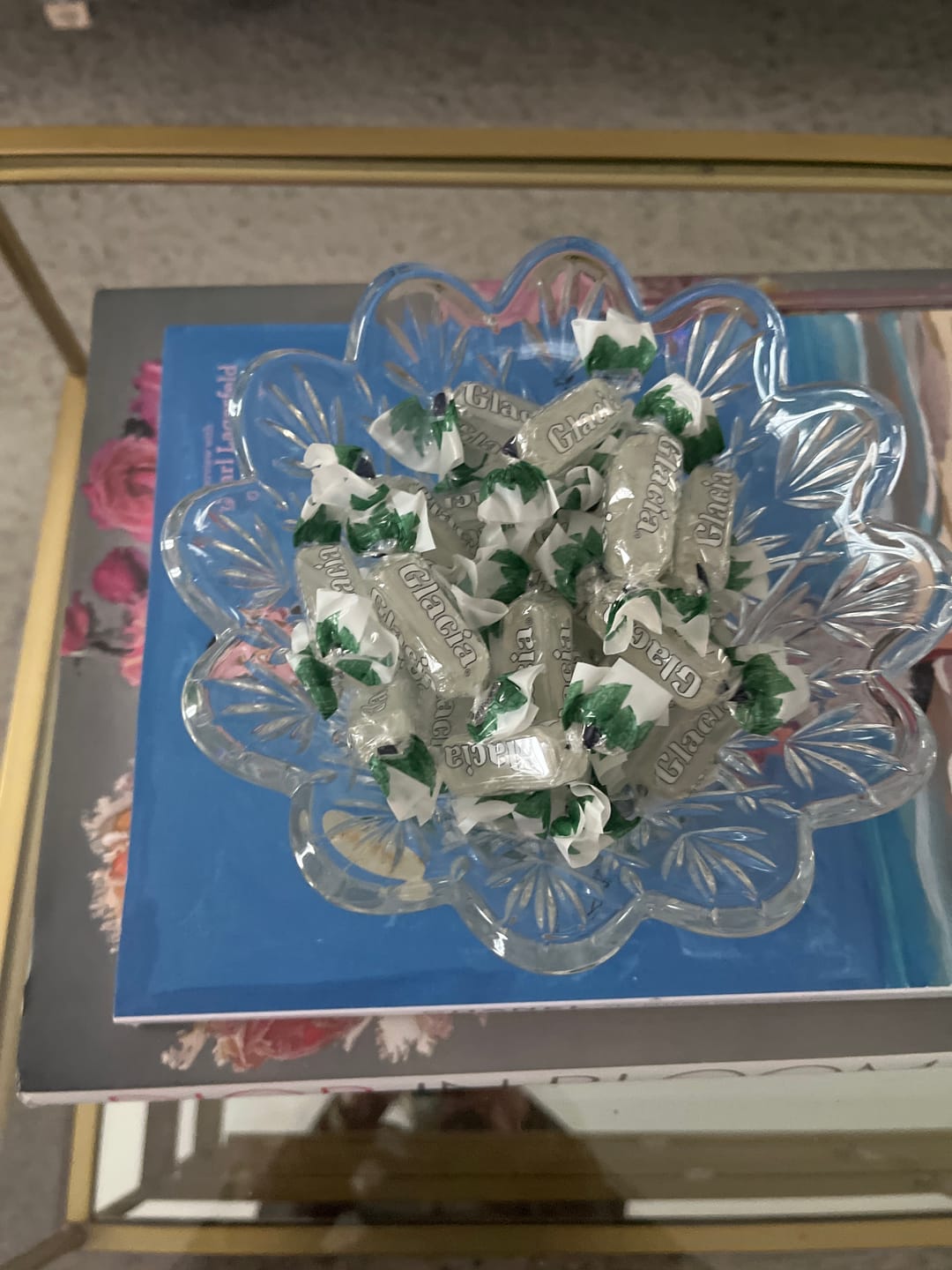 Customer photo review of Glacia Mint Hard Candy by Fida, 2.2 lb (1 kg)