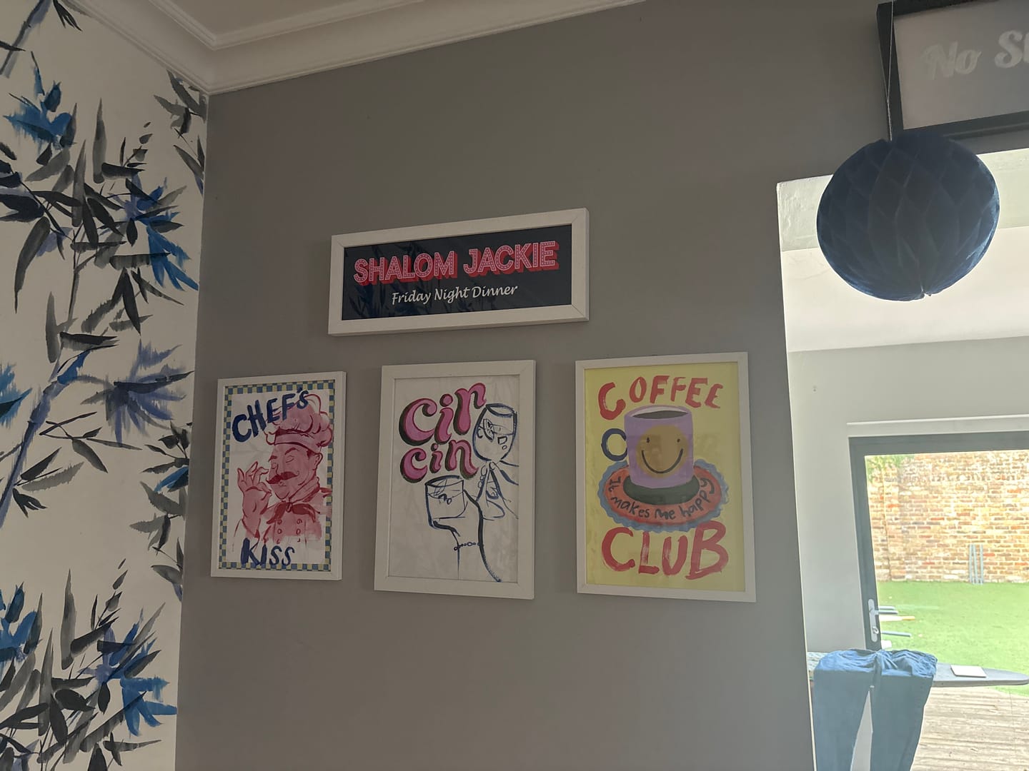 Customer photo review of Shalom Jackie Framed Print (New Style)