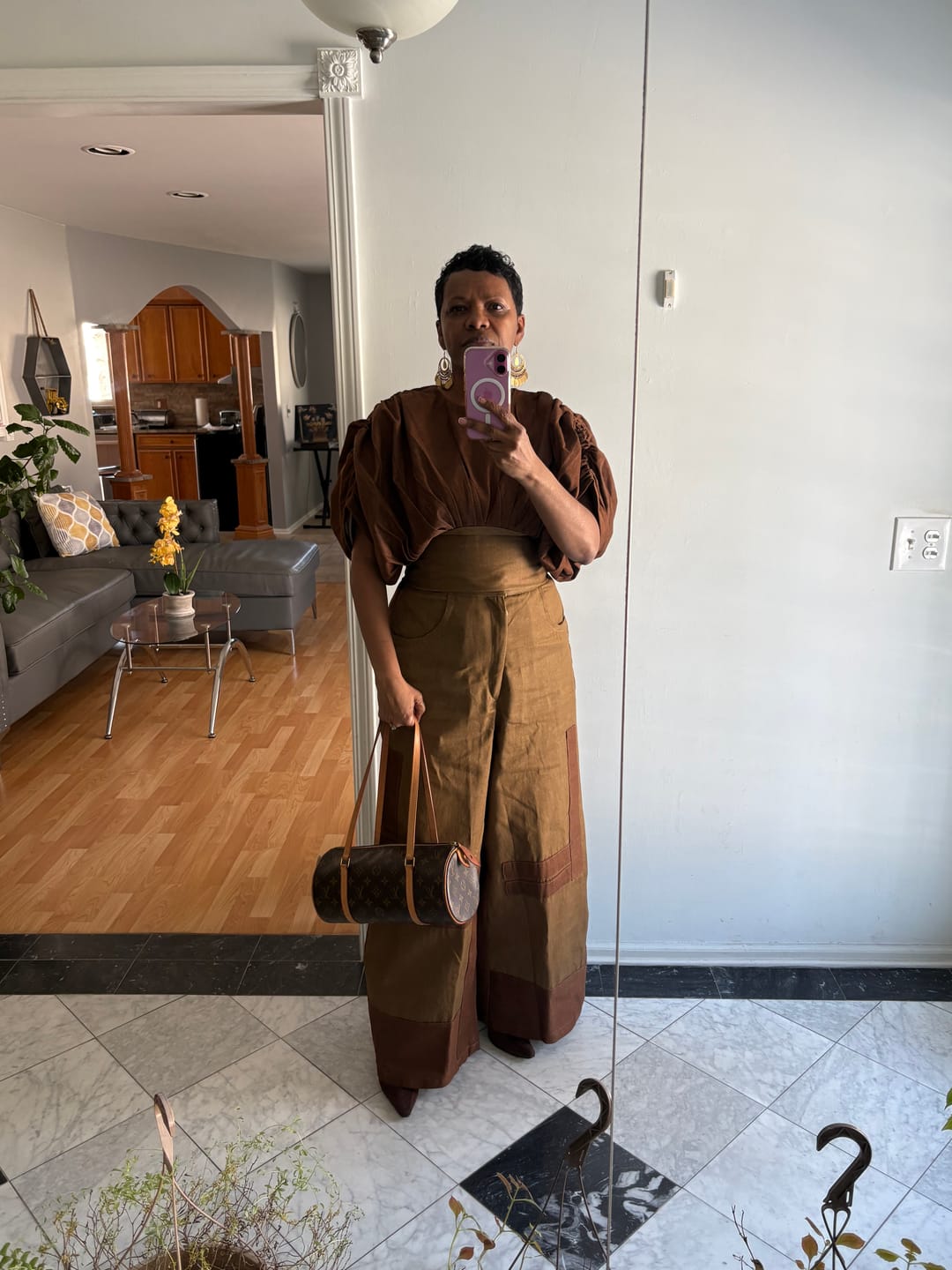 Customer photo review of The Halo Denim Set