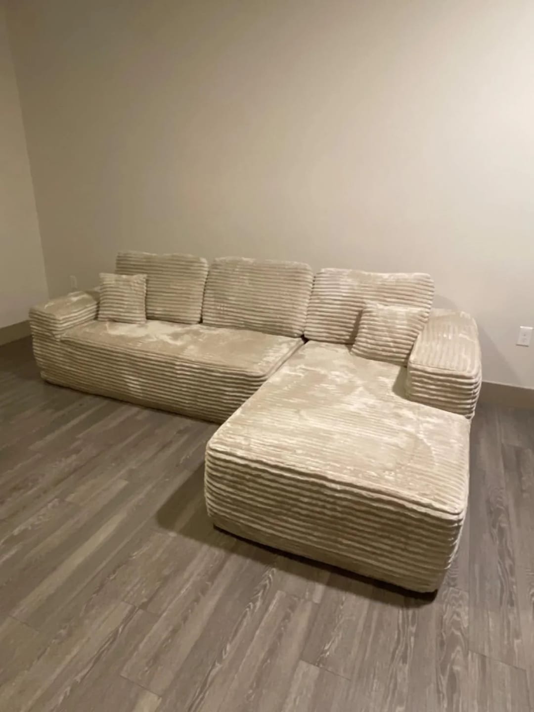 Customer photo review of Viral Boneless Couch