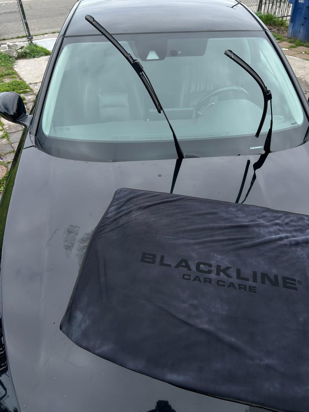 Customer photo review of BLACKLINE® SLIM TWISTED-LOOP DRYING TOWEL