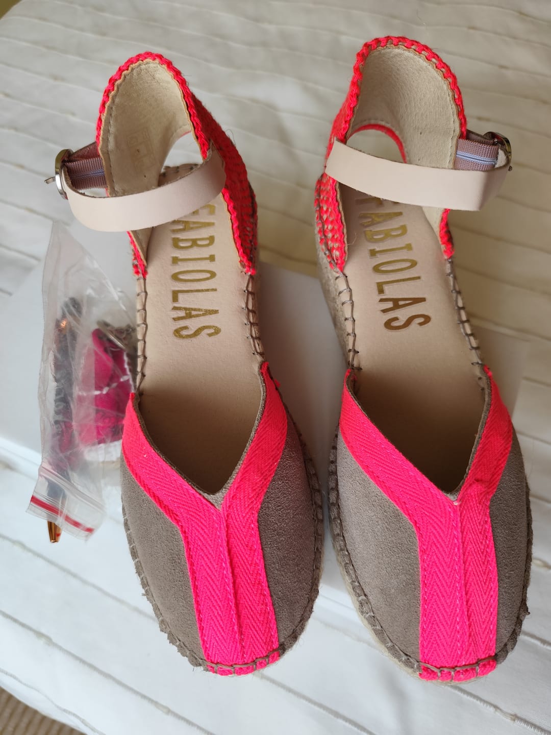 Customer photo review of Alpargata Nora Fucsia