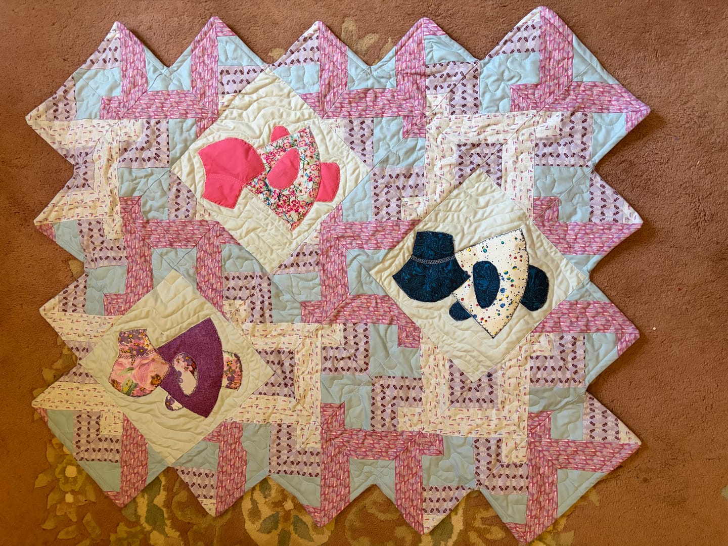 Customer photo review of Cotton Mystery Remnant Bundle
