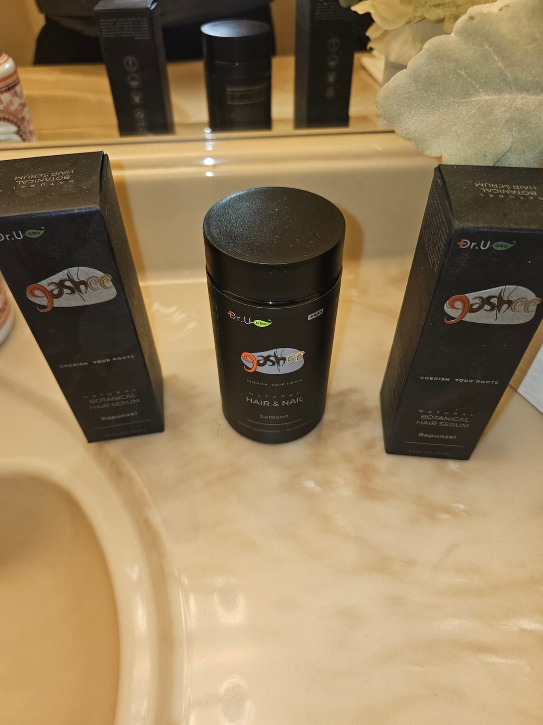 Customer photo review of Gashee Botanical Hair Serum - Rapunzel