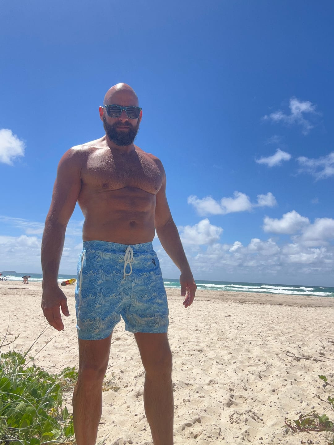 Customer photo review of Make Waves Blue - 5"