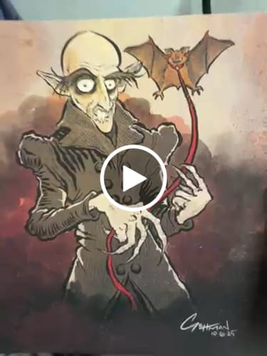 Customer video review of 8x8 Giclee Fine Art Prints