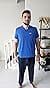 Customer photo review of Peter 4-Pocket V-Neck Scrub Top