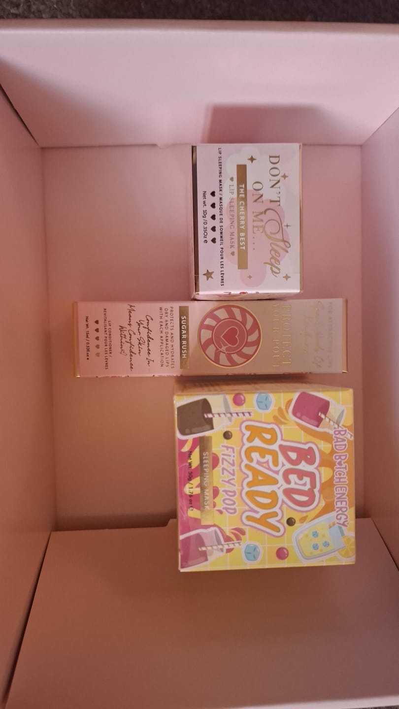 Customer photo review of P.Louise Lip Sleeping Mask
