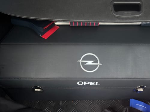 Customer photo review of Aufbewahrungsbox für den Kofferraum des Autos