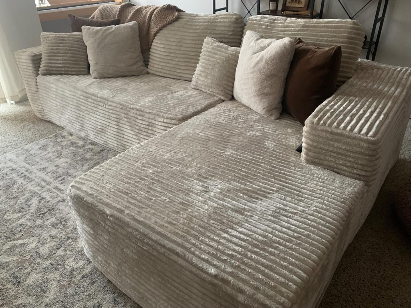 Customer photo review of Viral Boneless Couch