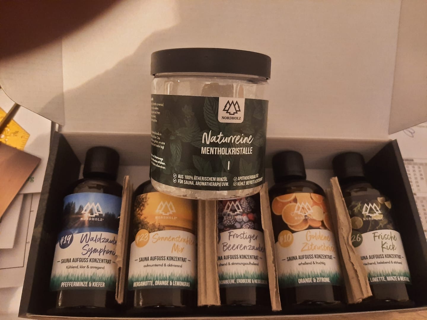 Customer photo review of Saunaaufguss Konzentrat 4+1 Gratis