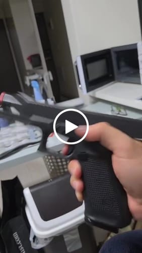 Customer video review of Dr. Black CNC Aluminum 4.3" Frame for Hi-capa -Style 07
