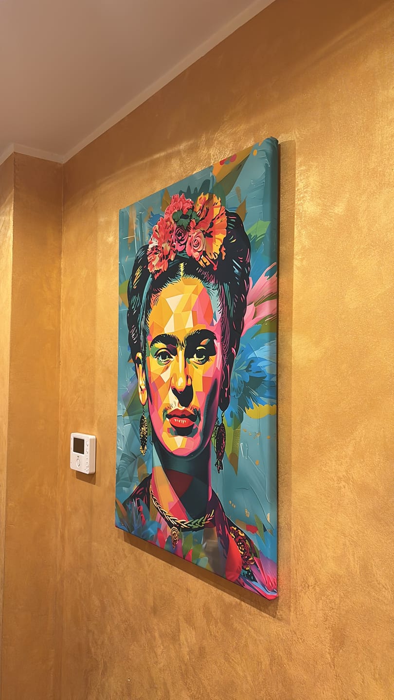 Customer photo review of Frida Kahlo Pop Art