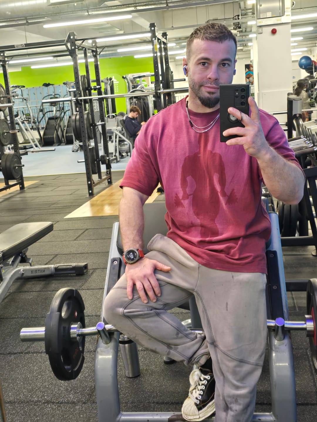 Customer photo review of 4285 - Gold's Iron Legacy Shadow Tees