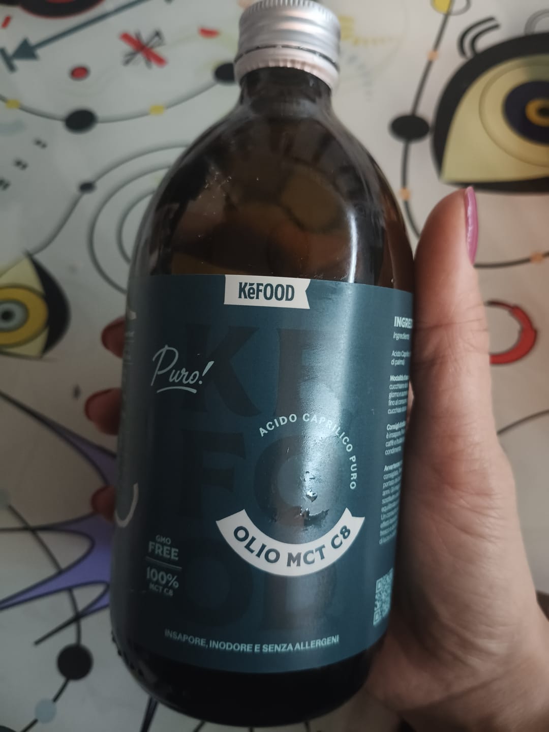 Customer photo review of OLIO MCT C8 PURO 500ML PER BULLETPROOF COFFEE DIETA CHETOGENICA